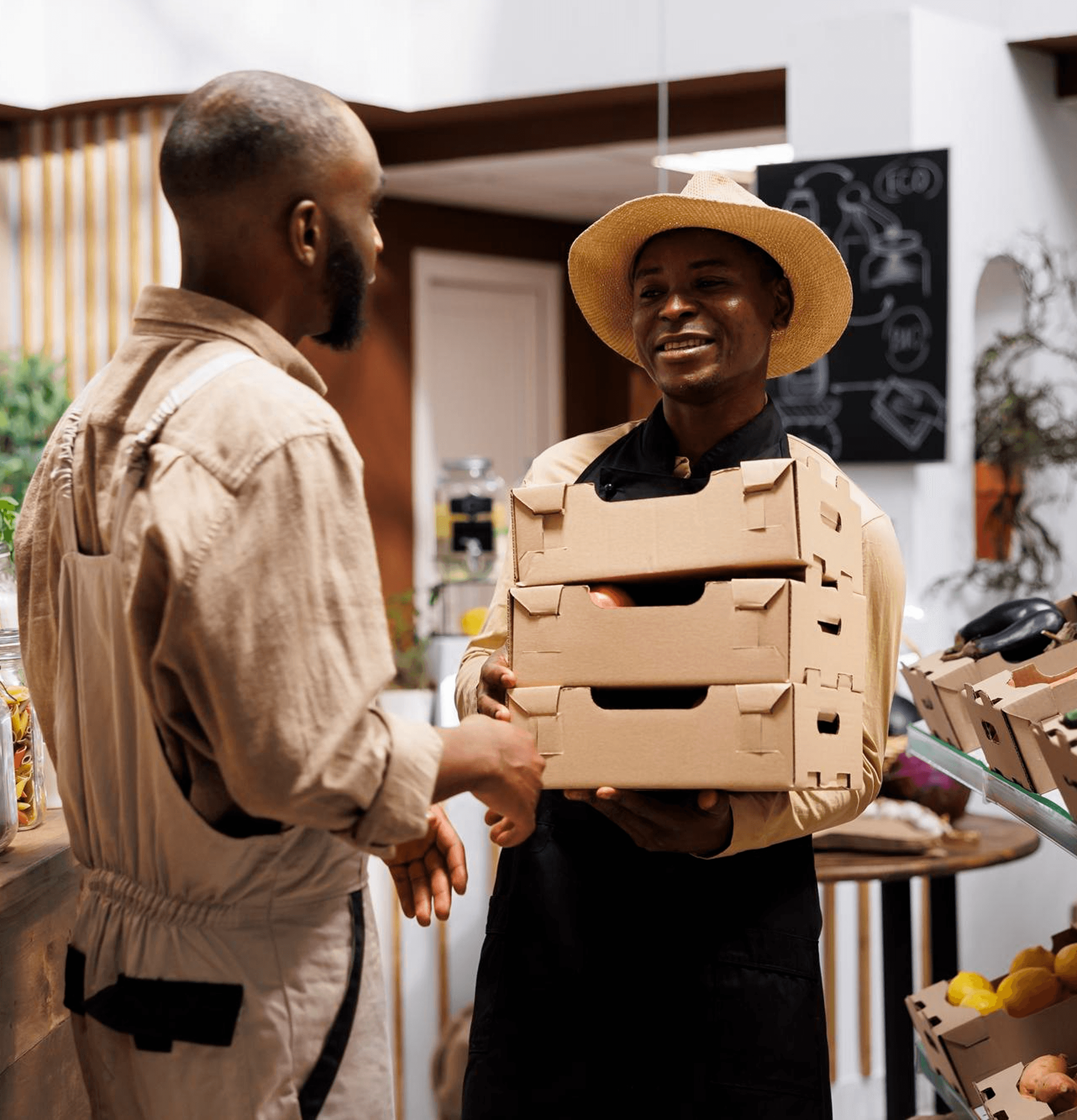 Sellers collaborating